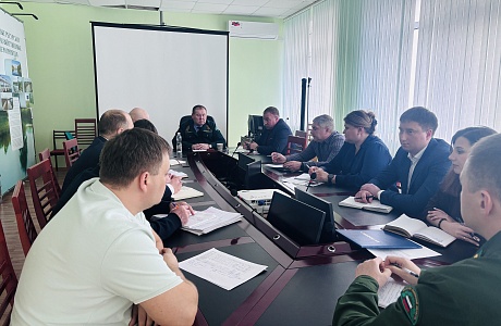 Министр лесного, охотничьего хозяйства и природопользования провёл совещание с сотрудниками
